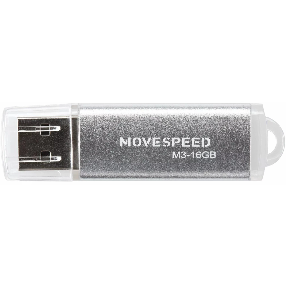 USB Flash накопитель 16Gb Move Speed M3 Silver - M3-16G