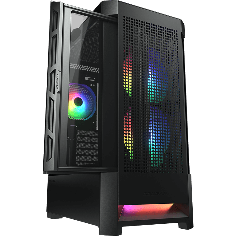 Airface rgb. Корпус cougar Duoface RGB. Cougar Airface RGB Black. Корпус cougar Airface RGB. Компьютерный корпус cougar Duoface RGB черный.