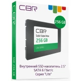 Накопитель SSD 256Gb CBR Lite (SSD-256GB-2.5-LT22)