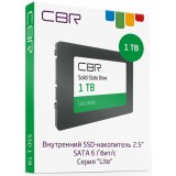 Накопитель SSD 1Tb CBR Lite (SSD-001TB-2.5-LT22)