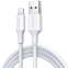 Кабель USB - Lightning, 2м, UGREEN US155 White - 20730