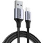 Кабель USB - Lightning, 2м, UGREEN US199 Black - 60158