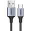 Кабель USB - USB Type-C, 2м, UGREEN US288 Black - 60128