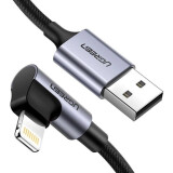 Кабель USB - Lightning, 1м, UGREEN US299 Black (60521)