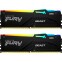 Оперативная память 16Gb DDR5 6000MHz Kingston Fury Beast RGB (KF560C40BBAK2-16) (2x8Gb KIT) - фото 2