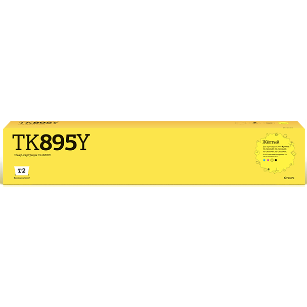 Картридж T2 TC-K895 Yellow - TC-K895Y