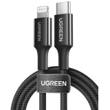 Кабель USB Type-C - Lightning, 1м, UGREEN US532 Black (90493)