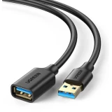 Кабель удлинительный USB A (M) - USB A (F), 1м, UGREEN US129 (10368)