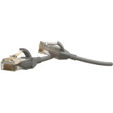 Патч-корд Hyperline PC-LPT-UTP-RJ45-RJ45-C6-3M-LSZH-GY, 3м