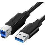 Кабель USB A (M) - USB B (M), 2м, UGREEN US210 (10372)