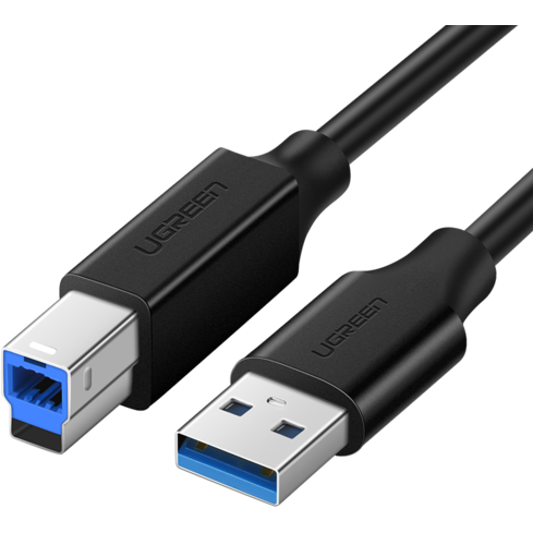 Кабель USB A (M) - USB B (M), 2м, UGREEN US210 - 10372