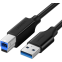 Кабель USB A (M) - USB B (M), 2м, UGREEN US210 - 10372