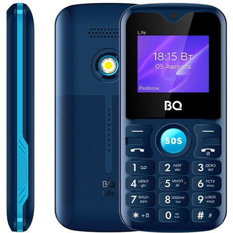 Телефон BQ 1853 Life Blue