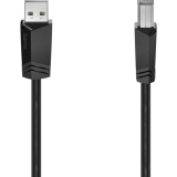 Кабель USB A (M) - USB B (M), 5м, HAMA H-200604 (00200604)