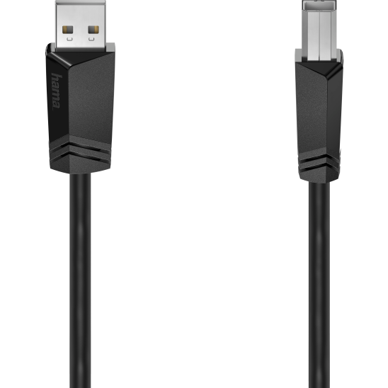 Кабель USB A (M) - USB B (M), 1.5м, HAMA H-200602 - 00200602