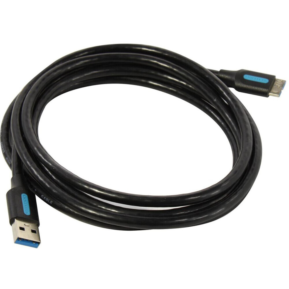 Кабель USB A (M) - microUSB 3.0 B (M), 2м, Vention COPBH