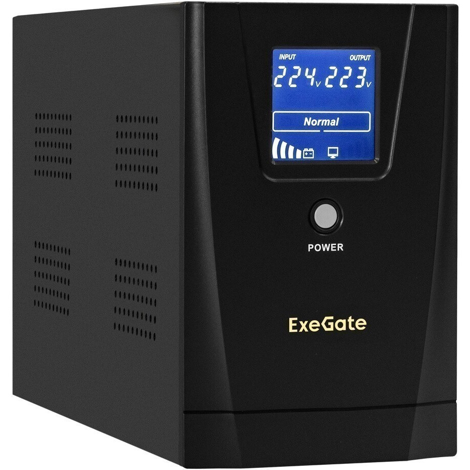 ИБП ExeGate SpecialPro Smart LLB-2000.LCD.AVR.1SH.2C13.RJ.USB - EX292630RUS