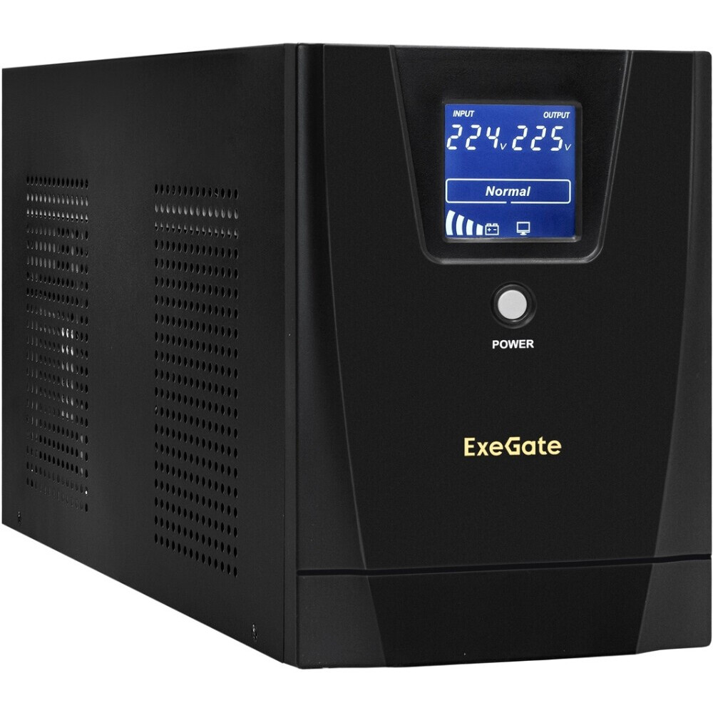 ИБП ExeGate SpecialPro Smart LLB-3000.LCD.AVR.2SH.4C13.RJ.USB - EX292637RUS