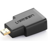 Переходник HDMI (F) - Micro HDMI (M), UGREEN 20106