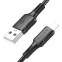 Кабель USB - Lightning, 1м, Borofone BX80 Black - 6974443385182 - фото 2