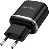 Сетевое зарядное устройство Borofone BA36A Hight Speed Black (6931474715968)