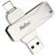 USB Flash накопитель 512Gb Netac U782C Silver - NT03U782C-512G-30PN - фото 3