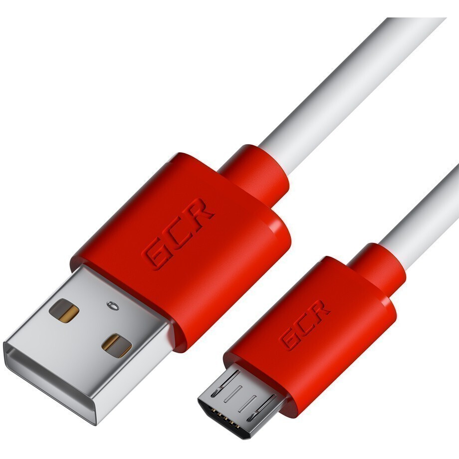 Кабель USB A (M) - microUSB B (M), 2м, Greenconnect GCR-53217