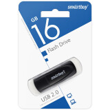 USB Flash накопитель 16Gb SmartBuy Scout Black (SB016GB2SCK)