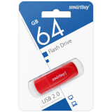 USB Flash накопитель 64Gb SmartBuy Scout Red (SB064GB2SCR)