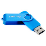 USB Flash накопитель 64Gb SmartBuy Twist Blue (SB064GB2TWB)