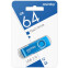 USB Flash накопитель 64Gb SmartBuy Twist Blue (SB064GB2TWB) - фото 4