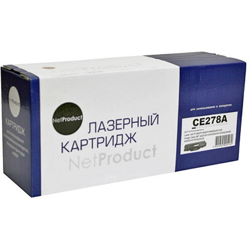 Картридж NetProduct CE278A Black - N-CE278A