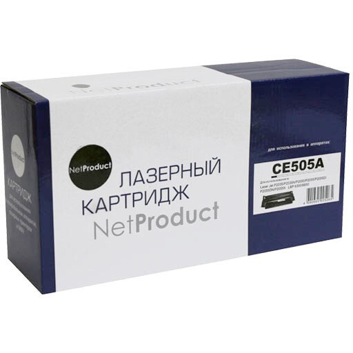 Картридж NetProduct CE505A Black - N-CE505A