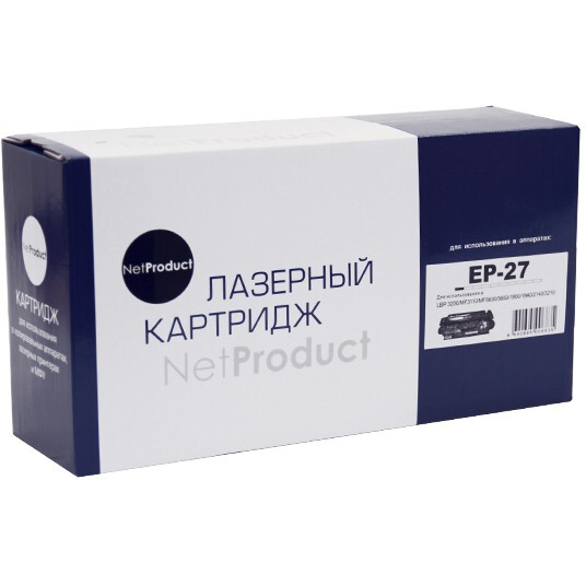 Картридж NetProduct EP-27 Black - N-EP-27