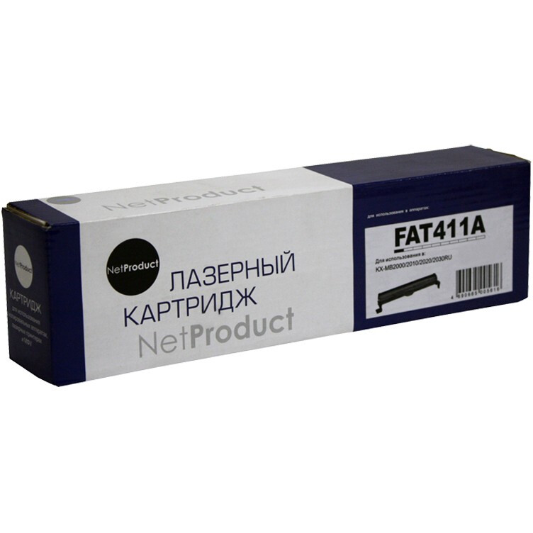 Картридж NetProduct KX-FAT411A Black - N-KX-FAT411A