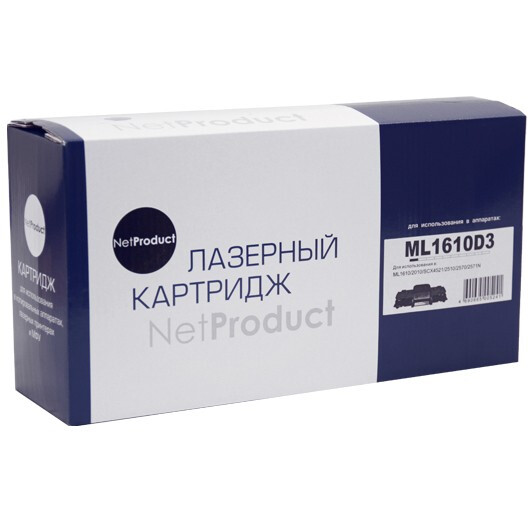 Картридж NetProduct ML-1610D3 Black - N-ML-1610D3