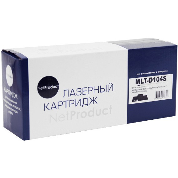 Картридж NetProduct MLT-D104S Black - N-MLT-D104S