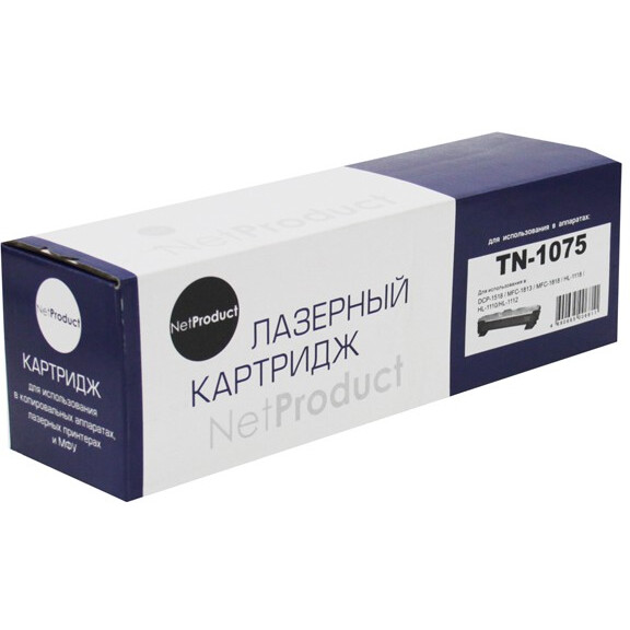 Картридж NetProduct TN-1075 Black - N-TN-1075