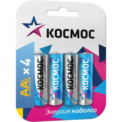 Батарейка КОСМОС KOCLR64BL_CLASSIC (AA, 4 шт.)