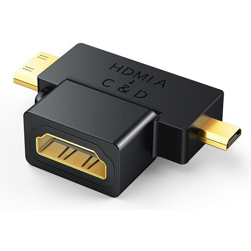 Переходник HDMI (F) - Micro HDMI/Mini HDMI (M), UGREEN HD129 - 20144