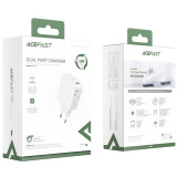 Сетевое зарядное устройство ACEFAST A5 White (AF-A5-WH)