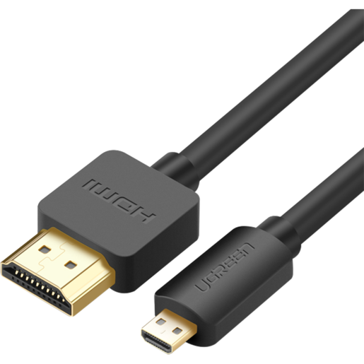 Кабель HDMI - Micro HDMI, 1м, UGREEN HD127 - 30148