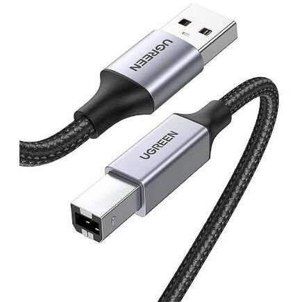 Кабель USB A (M) - USB B (M), 2м, UGREEN US369 - 80803