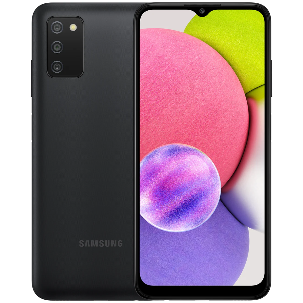 Смартфон Samsung Galaxy A03 4/64Gb Black (SM-A035FZKGMEC)