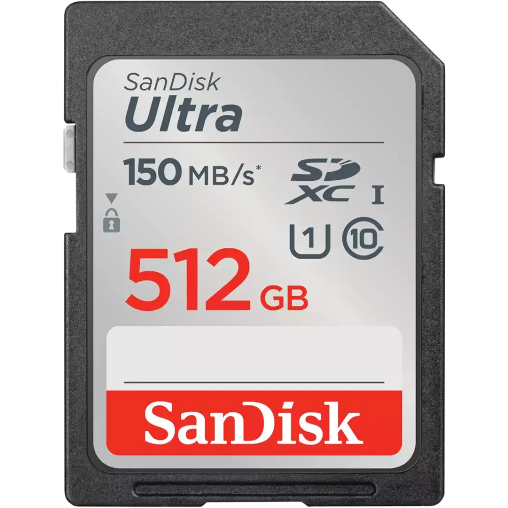 Карта памяти 512Gb SD SanDisk Ultra (SDSDUNC-512G-GN6IN)