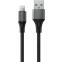 Кабель USB - Lightning, 1м, Accesstyle AL24-F100M Black