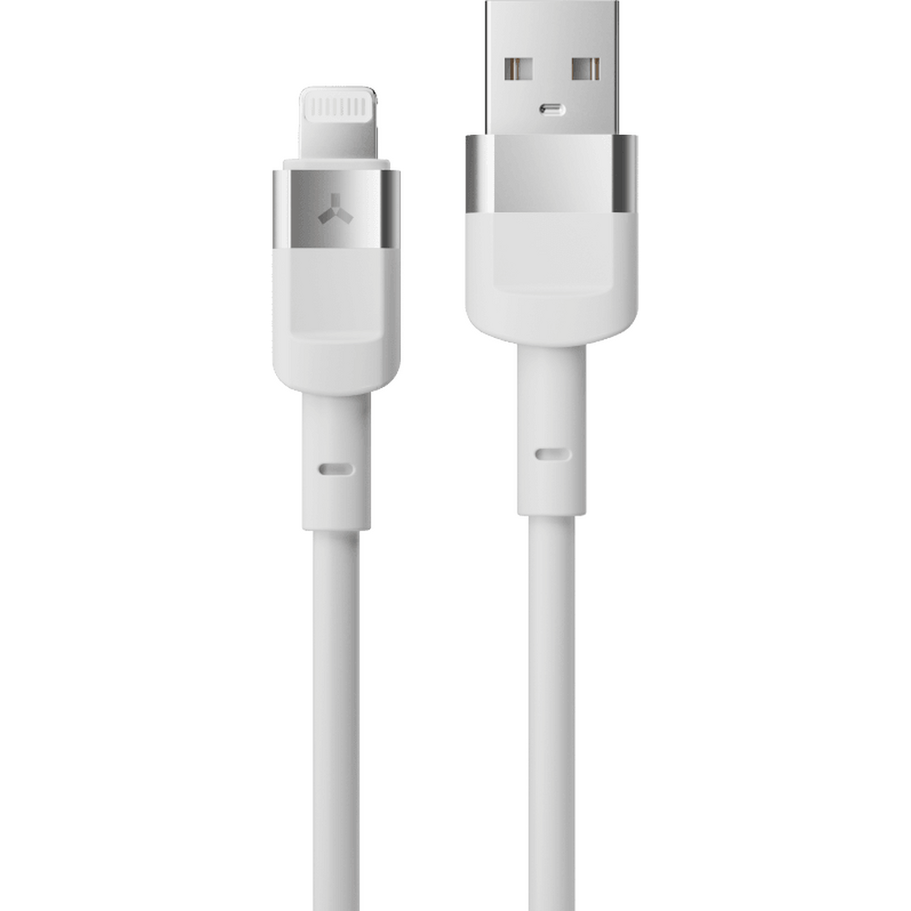 Кабель USB - Lightning, 1м, Accesstyle AL24-T100 White