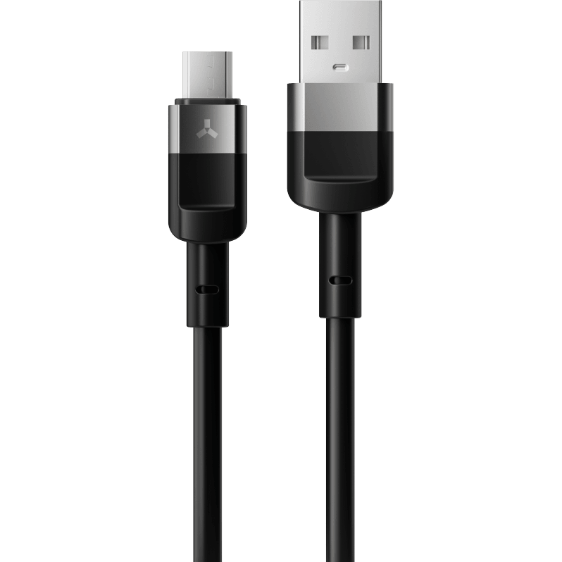 Кабель USB A (M) - microUSB B (M), 1м, Accesstyle AM24-T100 Black