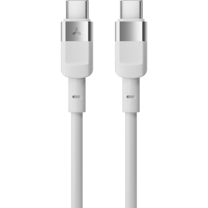 Кабель USB Type-C - USB Type-C, 1м, Accesstyle CC50-T100 White