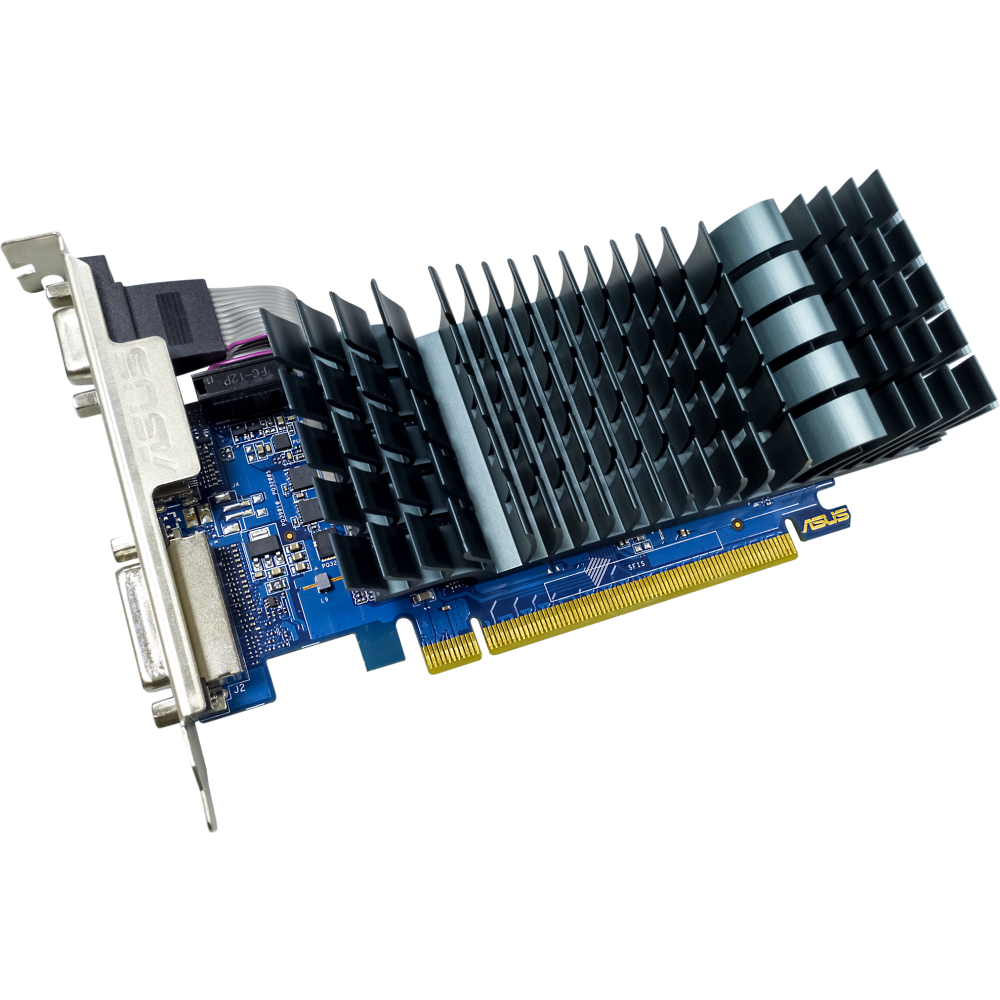 Видеокарта NVIDIA GeForce GT 710 ASUS 2Gb (GT710-SL-2GD3-BRK-EVO): купить в  интернет магазине Регард Москва: цена, характеристики, описание, отзывы